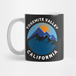 Yosemite Valley Ski Snowboard Mountain California Yosemite - Yosemite Valley California - Travel Mug